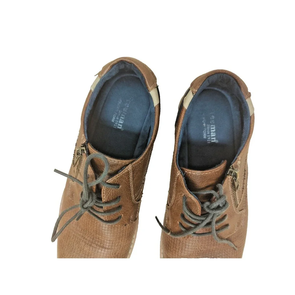 Freeman WILEY Oxford Light Brown with Memory Foam Men's‎ Size 10M
